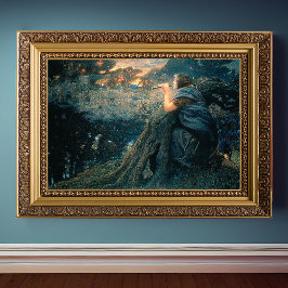 Edward Robert Hughes Fantazie za soumraku Poster