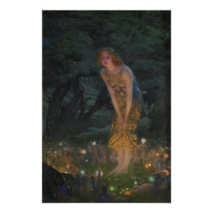 Edward Robert Hughes Midzomer Eve CC0353 Perfect Poster
