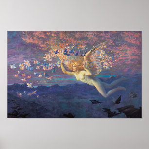 Edward Robert Hughes Wings van de ochtend CC1055 Poster