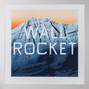 Edward Ruscha - Muur Raket - 2013 Poster