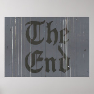 Edward Ruscha - The Final End - 1991 Poster
