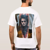Edward Scissorhand T-shirt tatouage Abstrait (Dos)