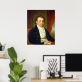 Edward Stow - Gilbert Stuart Poster des Beaux-Arts (Bureau à domicile)