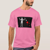Edward Teach aka t-shirt drapeau Barbe Noire (Devant)
