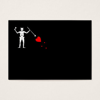 Edward Teach Pirate Flag Visitekaartjes