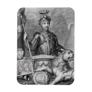 Edward The Black Prince (1330-76) na het monume Magneet