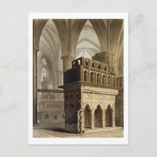 Edward the Confessor's Monument, bord M uit 'Wes' Briefkaart