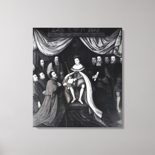 Edward VI Canvas Afdruk (Voorkant)