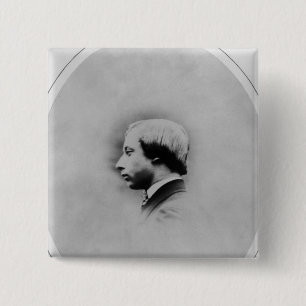 Edward VII, 1860 Vierkante Button 5,1 Cm