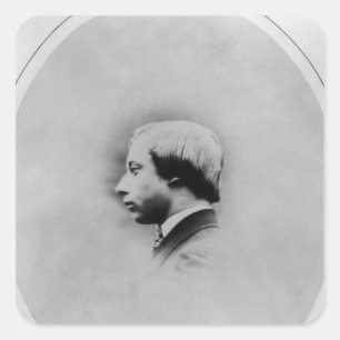 Edward VII, 1860 Vierkante Sticker