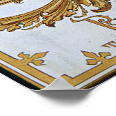 Edward VII, Programma van vuurwerk Poster (Hoek)