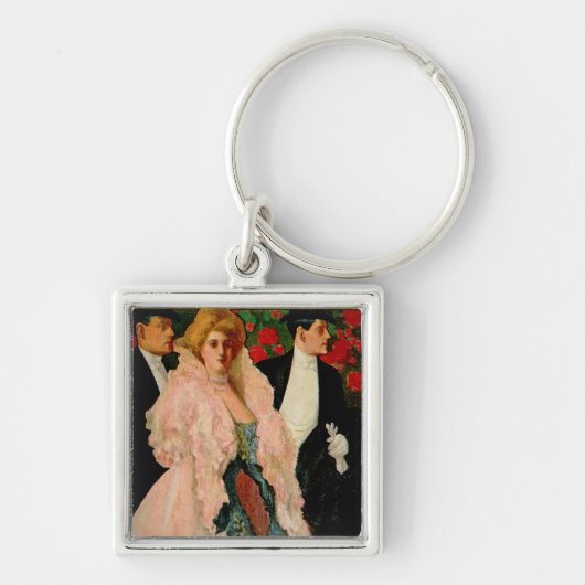 Edwardiaanse Modes Sleutelhanger (Voorkant)