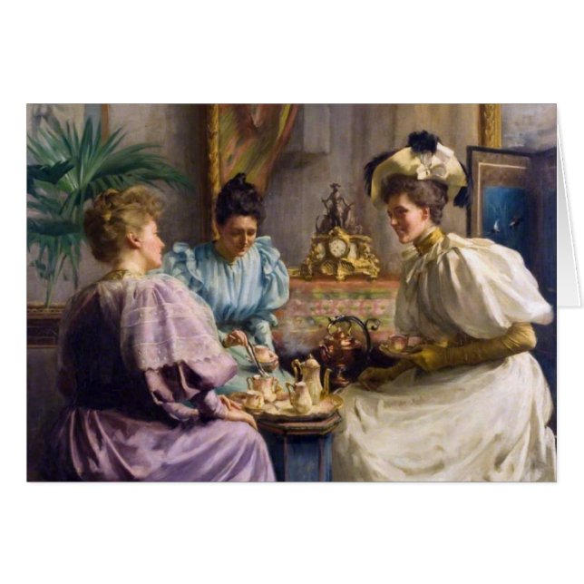 Edwardian Aftermiddag Tea (Voorkant Horizontaal)