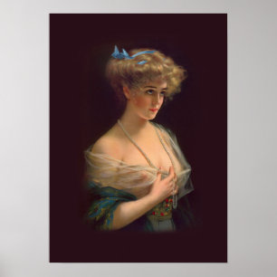 Edwardian Beauty Poster