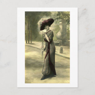 Edwardian Lady Briefkaart