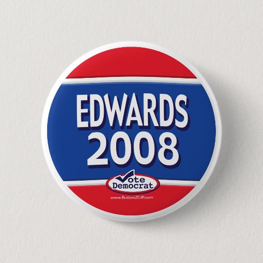 Edwards 2008 Button (Voorkant)