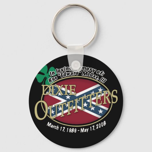Edward's Dixie Outfitters memorial key chain Sleutelhanger (Voorkant)