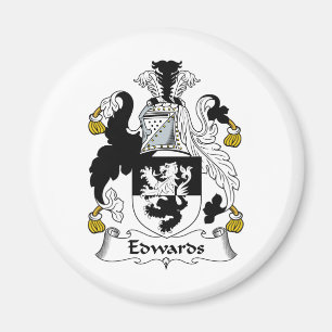 Edwards Family Crest Magneet