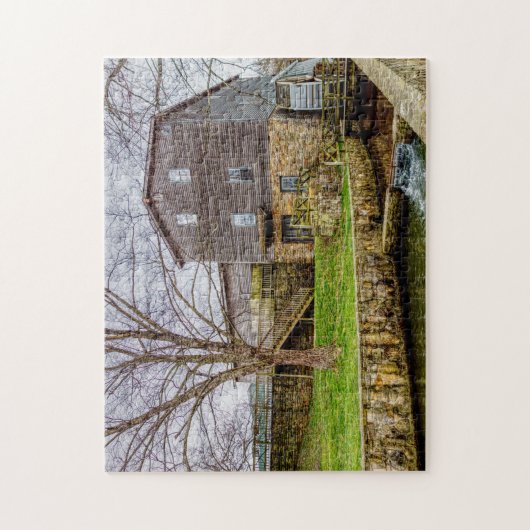 Edwards Mill Jigsaw Puzzle (Vertical)