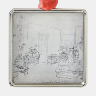 Edward's Ward, St. Thomas's Hospital, Londen Metalen Ornament