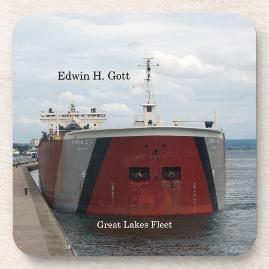 Edwin H. Gott ensemble de 6 dessous de verre en pl (Devant)