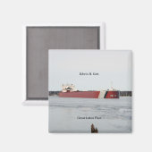 Edwin H. Gott magnet Magneet (Voorkant / Achterkant)