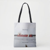 Edwin H. Gott over de hele canvas tas (Voorkant)