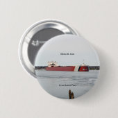 Edwin H. Gott-toets Ronde Button 5,7 Cm (Voorkant /achterkant)