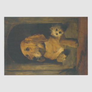 Edwin Henry Landseer Waardigheid en ontkoppeling Tissuepapier