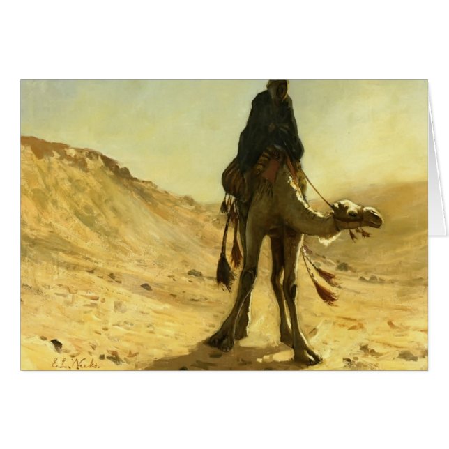 Edwin Lord Weeks - De Camel Rider (Voorkant Horizontaal)