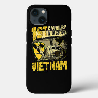 EE1 Huey Helikopter 1st Cavalry Division Vietnam V iPhone 13 Hoesje
