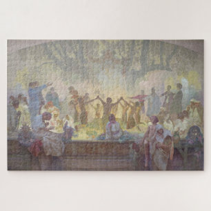 Eed van Omladina - Alphonse Mucha Legpuzzel