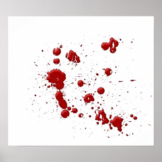 Eeew, is dat bloed op je poster (Voorkant)