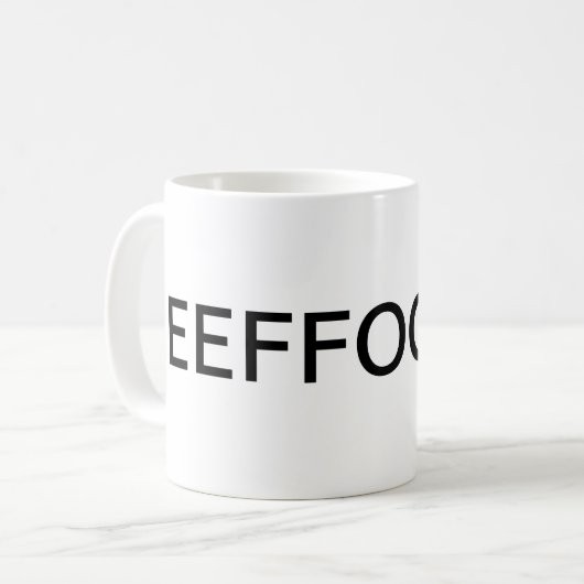 EEFFOC MUG (Devant gauche)