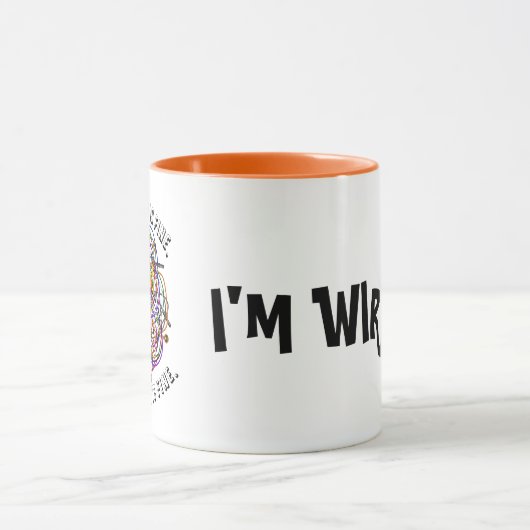 EEG Je suis câblé Mug (Centre)