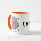 EEG Je suis câblé Mug (Devant gauche)