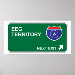 EEG Volgende uitgang Poster