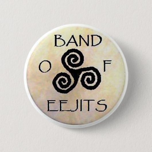 Eejit Pin Ronde Button 5,7 Cm (Voorkant)