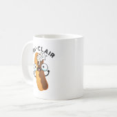 Eek-clair Grappige Eclair Grap Koffiemok (Voorkant links)