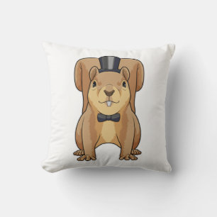 Eekhoorn als groom met Suit Kussen