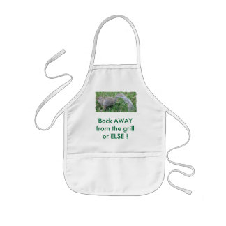 eekhoorn apron kinder schort