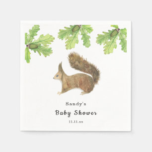 Eekhoorn - Baby Borrel Servet
