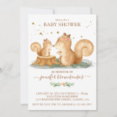 Eekhoorn Baby Kaart (Voorkant)