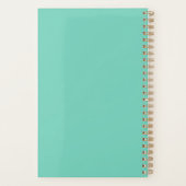 Eekhoorn blazen een Bubblegum Bubble Animal Foto Planner (Achterkant)