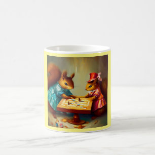 Eekhoorn bordspel koffiemok