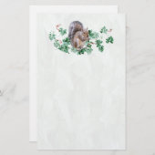 eekhoorn briefpapier (Voorkant / Achterkant)