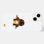 Eekhoorn bruin grappig wit Case-Mate iPhone case (Achterkant (horizontaal))