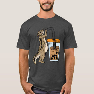 Eekhoorn Bubbelwater Drinker Cadeau grappig T-shirt