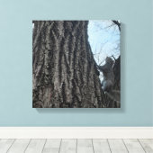 eekhoorn canvas afdruk (Insitu (Houten vloer))