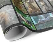 Eekhoorn collage Gift Wrap Cadeaupapier (Rol Hoek)